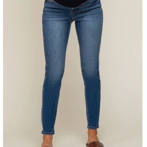 Pinkblush Women's Skinny Jeans - Medium Blue Wash